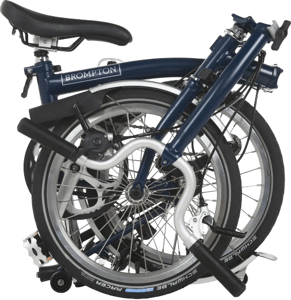 Brompton M6L - Folded